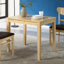 클레오 2인 원목 다이닝 사각 식탁 테이블